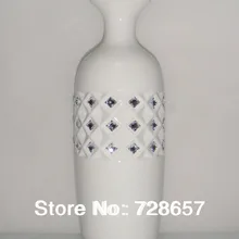 Классический и простой стиль дома декоративная керамическая и фарфоровая огнеупорная настольная ваза Ремесленная Мебель