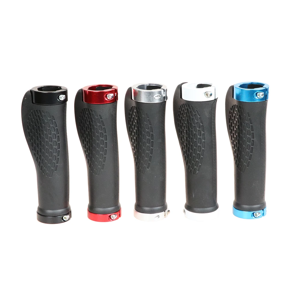 5 Colors Skid Resistance Mountain Road Bicycle Handlebar Grips Ergonomic Rubber Bike Handle Cycling Riding Bicycle Handlebars