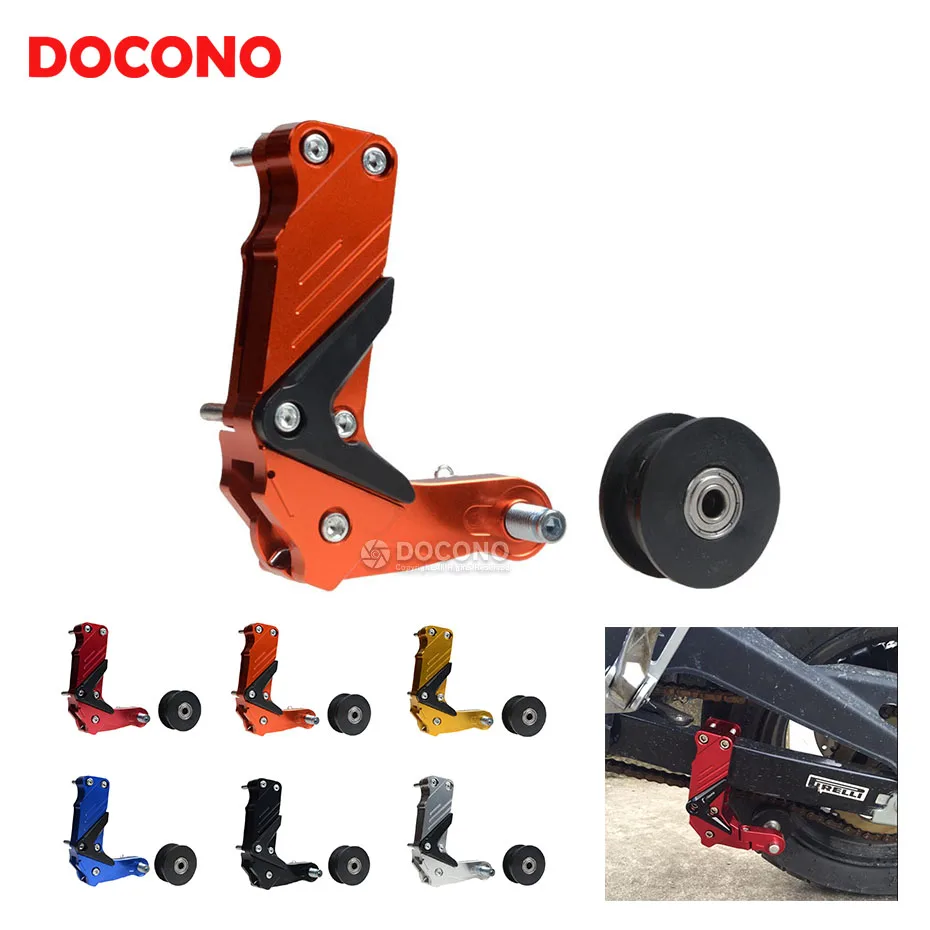 

DOCONO Motorcycle CNC Aluminum chain auto tensioner For suzuki gsf 600 bandit 600 650s 1200 1250f 1250s dr-z70 ktm ducati