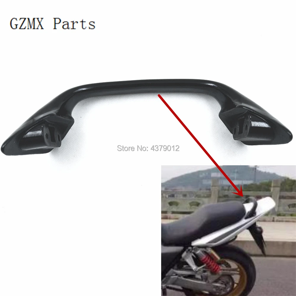 

Black High Quality Motorcycle Rear Grab Passenger Hand Grip Handrail Hand Rail Armrest For Honda CB 1300 CB1300