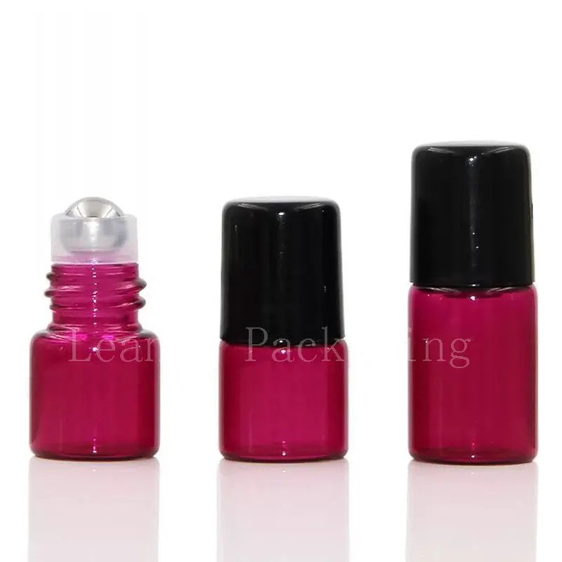 1ml 2ml colored roll on bottle (3)