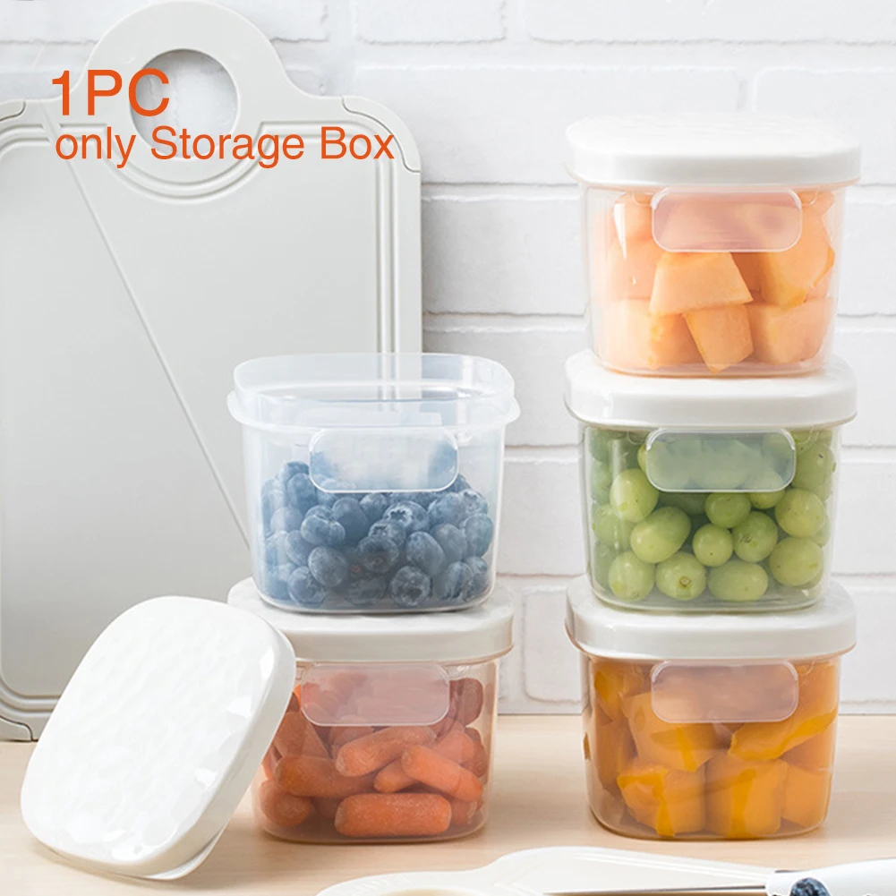 

Organizer Keep Fresh Crisper Outdoor PP Heat Resistant Storage Box Tools Kitchen Fruit 800ml Lunch Food Container Microwave Oven
