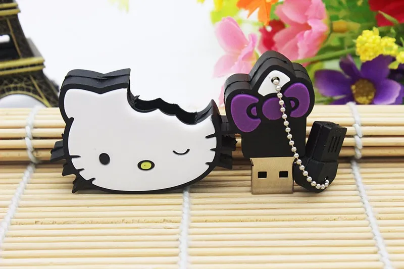 JASTER hello kitty Usb флеш-накопитель 64 ГБ 32 ГБ флеш-накопитель 4 ГБ 8 ГБ 16 ГБ мультфильм U Диск флеш-карта Горячая Распродажа карта памяти