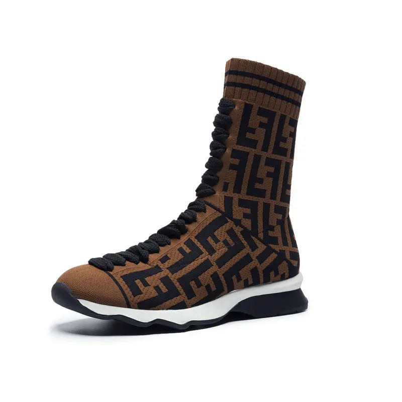 

SFZB 2018 new fashion autumn winter women mid-calf boots new fashion woman snow boots for girls ladies work shoes size 41 40 42