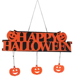 Смешные Happy Halloween висит полосы тыквы для украшения окна/Главная/магазин хватит и розыгрыш