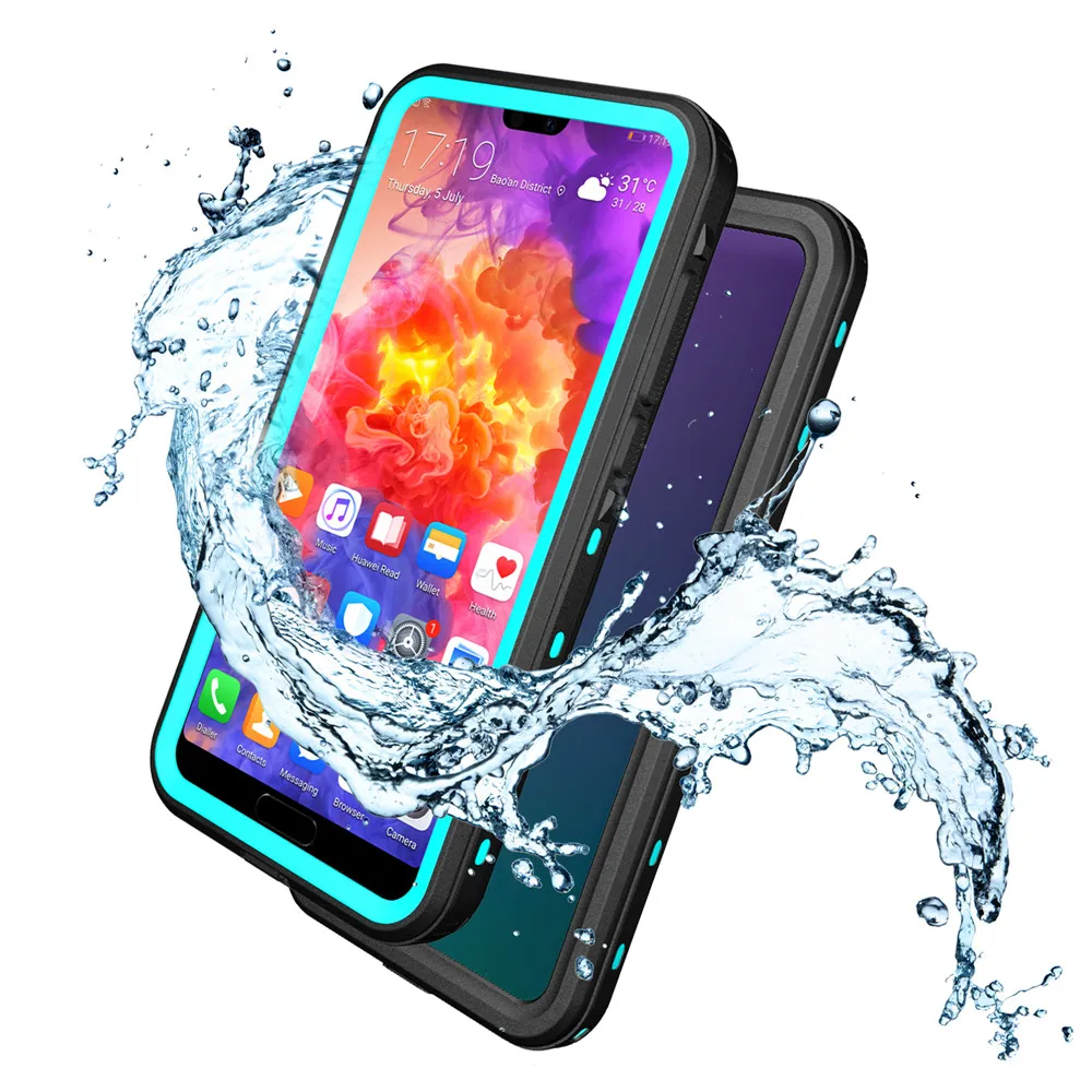 Для Huawei P20 армированный чехол 360 полная защита 3M Водонепроницаемый Прочный для PRO