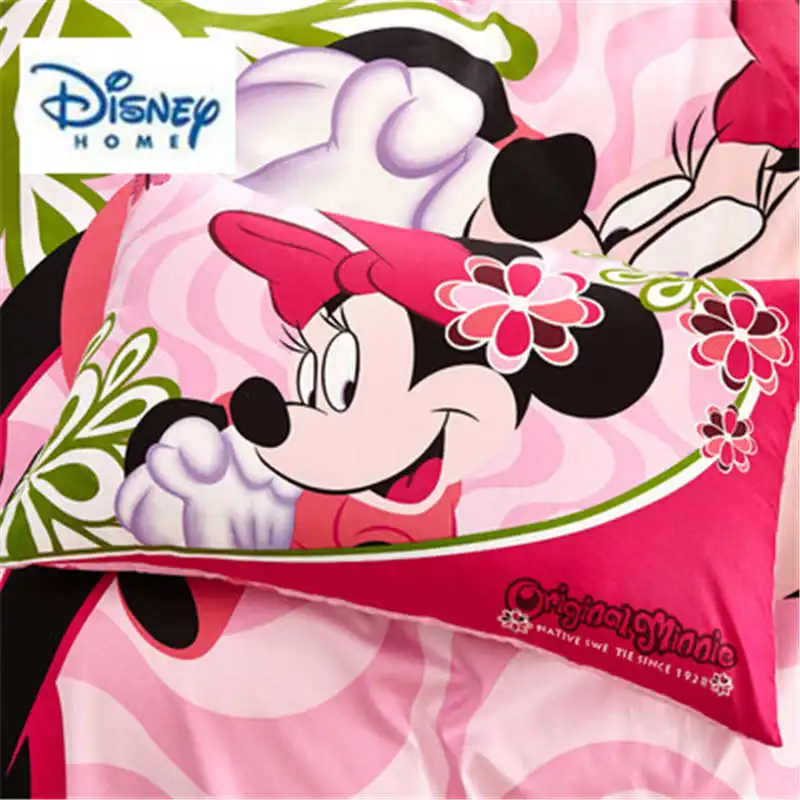 Disney Mickey Mouse Подушка с Минни чехол 1 шт. 100% хлопок детская подушка покрывало shams