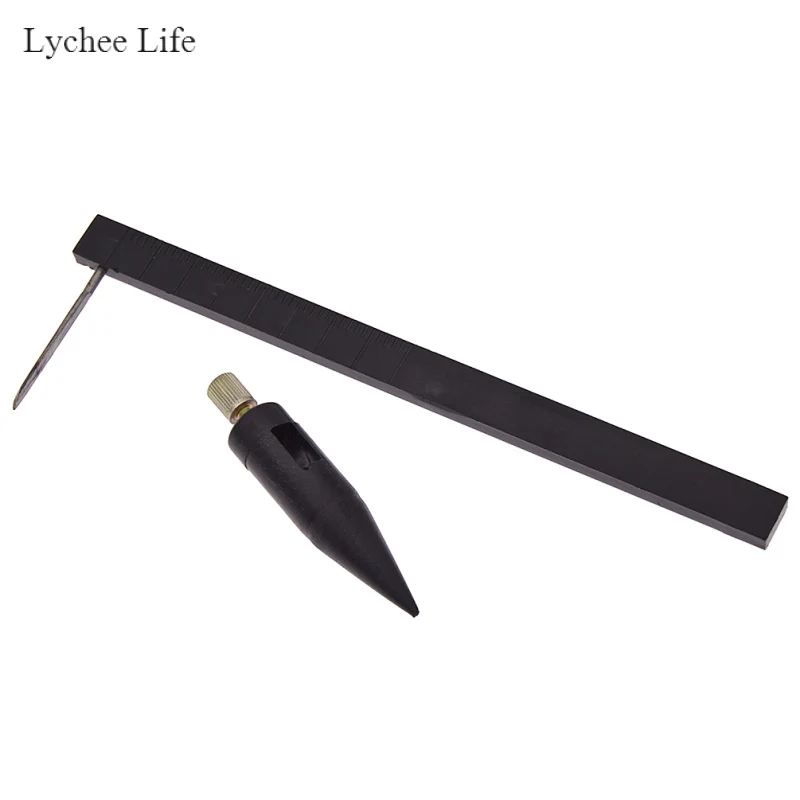 Lychee Life пластиковый компас Круглый резак инструменты суппорт для глины керамики