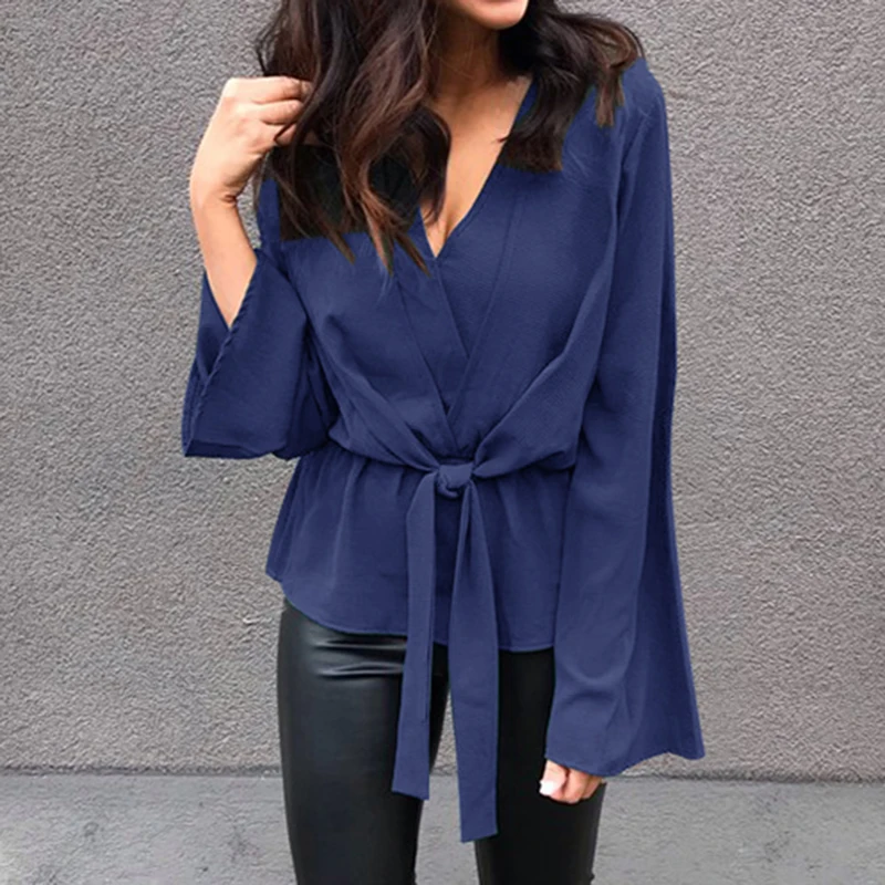 2019-Fashion-Chiffon-Blouse-Women-Casual-Long-Sleeve-Womens-Tops-and-Blouses-Sexy-V-Neck-Office (2)