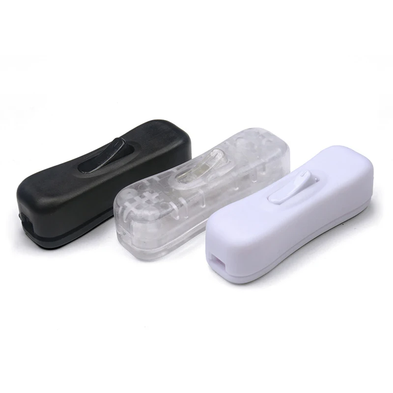 

10Pcs/lot, 20Pcs/lot 304 lamp switch line wire switch midway switch on off switch cord switch