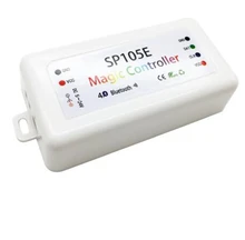 1 pcs SP105E Magic Controller Bluetooth 4.0 DC5-24V 2048 Pixels for WS2811 2812 2801 6803 IC LED Strip Support IOS / Android APP