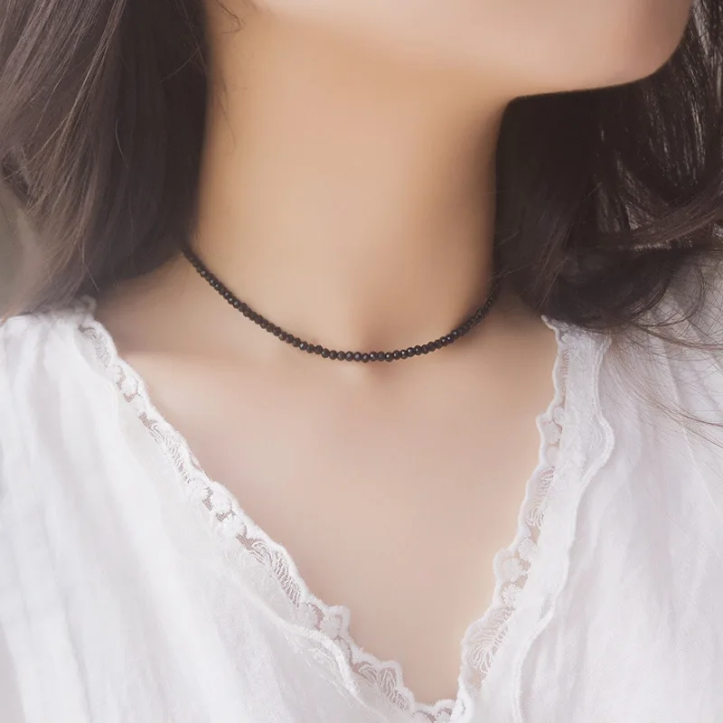 8 estilo de Color perlas Collar corto Mujer 2019 joyeria moda las mujeres collares gargantilla Bijoux mujer damas collar | Украшения и