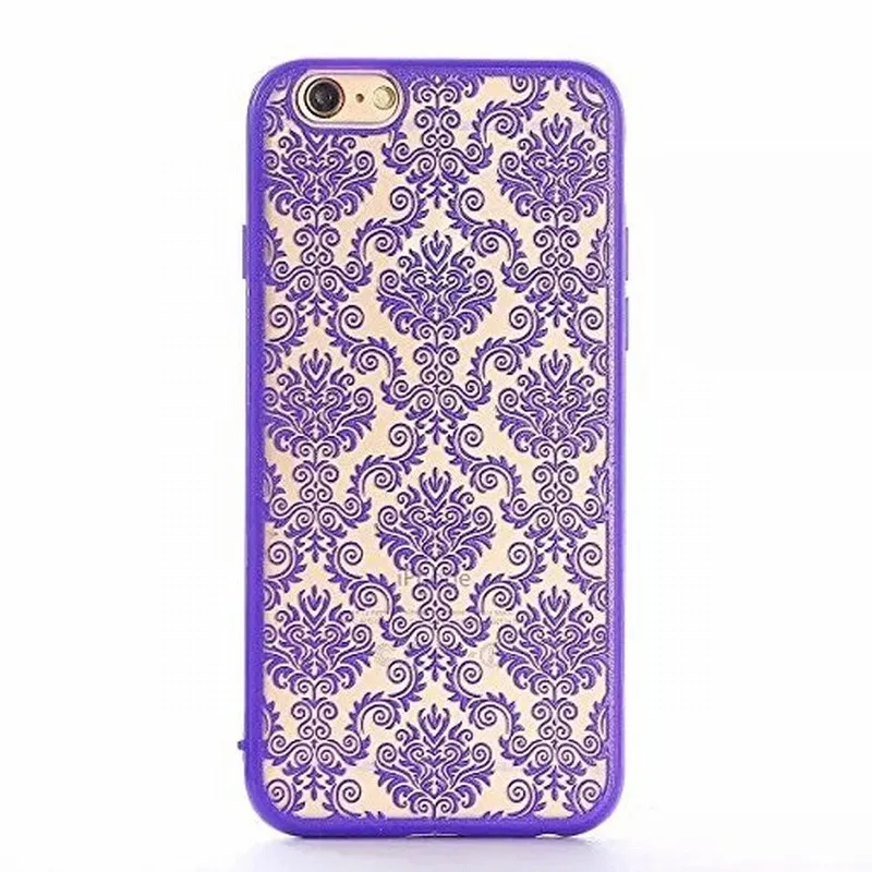For-iPhone-6S-Case-6-7-Plus-5-5S-SE-Baroque-Retro-Court-Lace-Pattern-Texture-Hard-Plastic-Clear-Cover-Mobile-Phone-Accessories-1 (2)