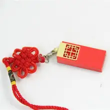 Красный китайский узел керамика Cle флеш-диск USB 2,0 64Гб флэш-накопитель 2 ТБ флэшку 32GB Pendrive 1 ТБ слот для карт памяти 512 ГБ изобретательность и подарок