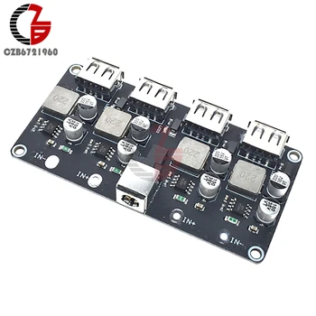 

1/2/4 USB QC3.0 QC2.0 Fast Quick Charge Charging Board DC 6-32V Step Down Car Power Converter Supply Charger DCP FCP SCP AFC