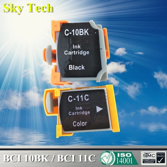 Совместимые чернильные картриджи BCI10BK BCI11C для Canon | Компьютеры и офис