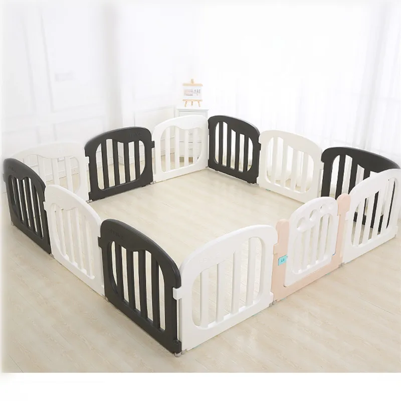 Environmental Baby Kids Fence Indoor Playgrounds Baby Playpen with Security Gate for Children Natural Child Safety Fence Plastic Environmental Baby Kids Fence Indoor Playgrounds Baby Playpen with Security Gate for Children Natural Child Safety Fence Plastic