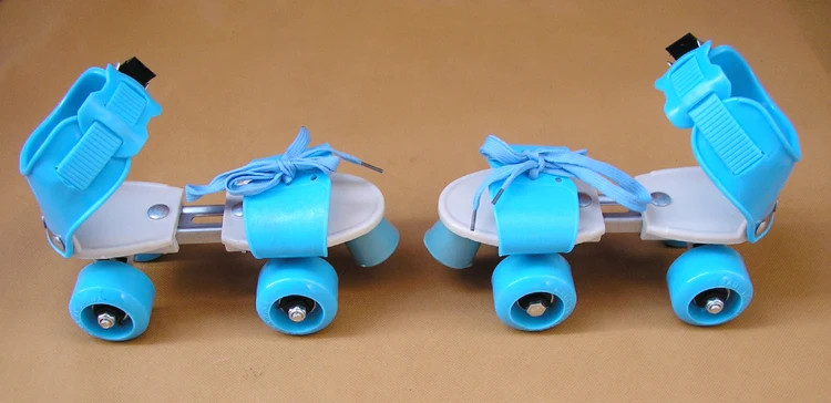 New Children Roller Skates Double Row 4 Wheel Skating Shoes Adjustable Size Sliding Slalom Inline Skates Kids Gifts 6