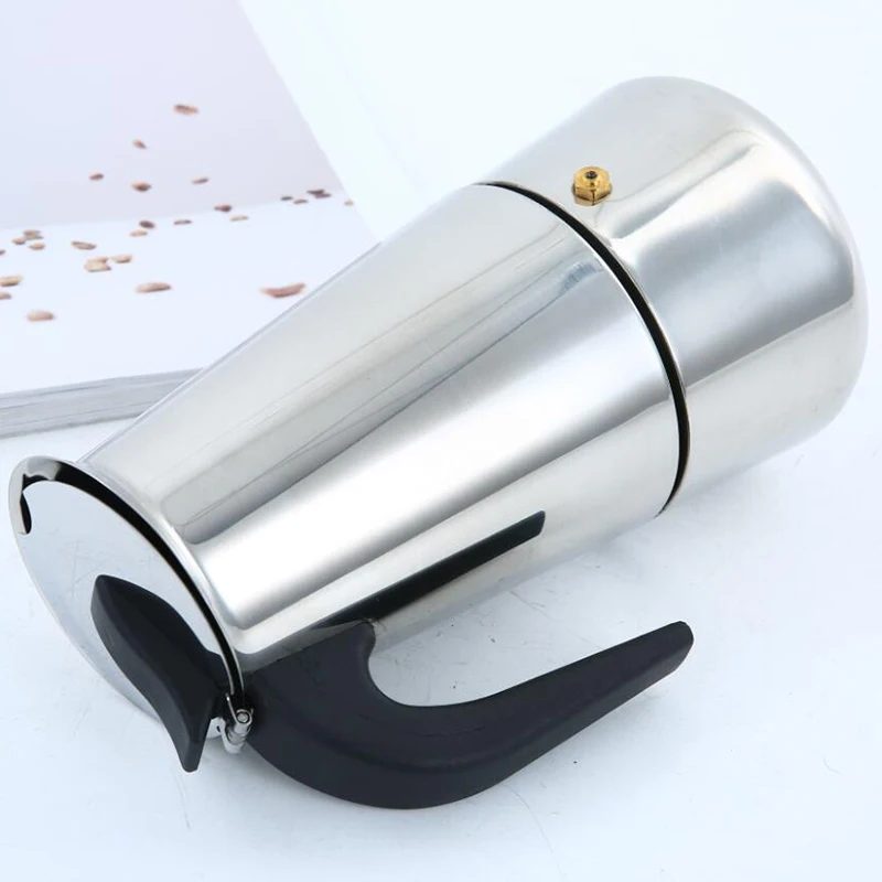 Портативная Эспрессо Кофеварка Moka Pot из нержавеющей стали чайник для кофе Pro Barista 2