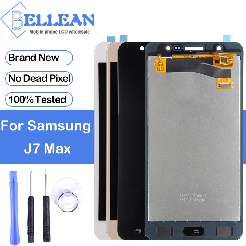 

Dinamico 5.7inch Replacement For Samsung Galaxy J7 Max Lcd G615 Display Touch Screen Digitizer Assembly Free Shipping With Tools