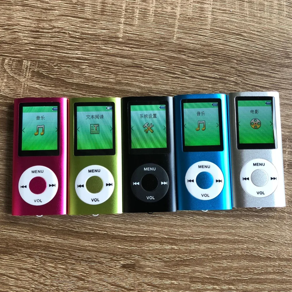 

1.8 inch mp3 player Music playing with fm radio video player E-book player MP3 with built-in memory