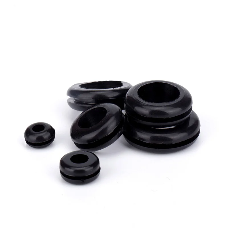 20pcs Rubber Grommet 20mm Blanking Hole Wiring Cable Gasket Rubber Seal