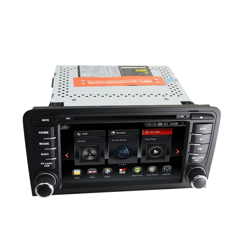 Sale Android 9.0 Octa Core 7 Inch Car DVD Player Stereo System For Audi A3 S3 With 3G WIFI Canbus Radio FM AM Radio GPS Navigation 2