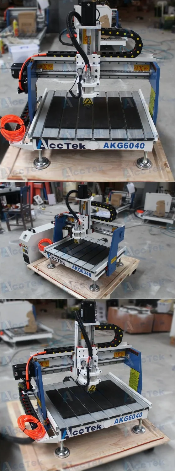 Цзинань Acctek 1.5 кВт/2 2 кВт гравировальный станок для металла 3d cnc 6040|3d cnc|cnc 60403d router |