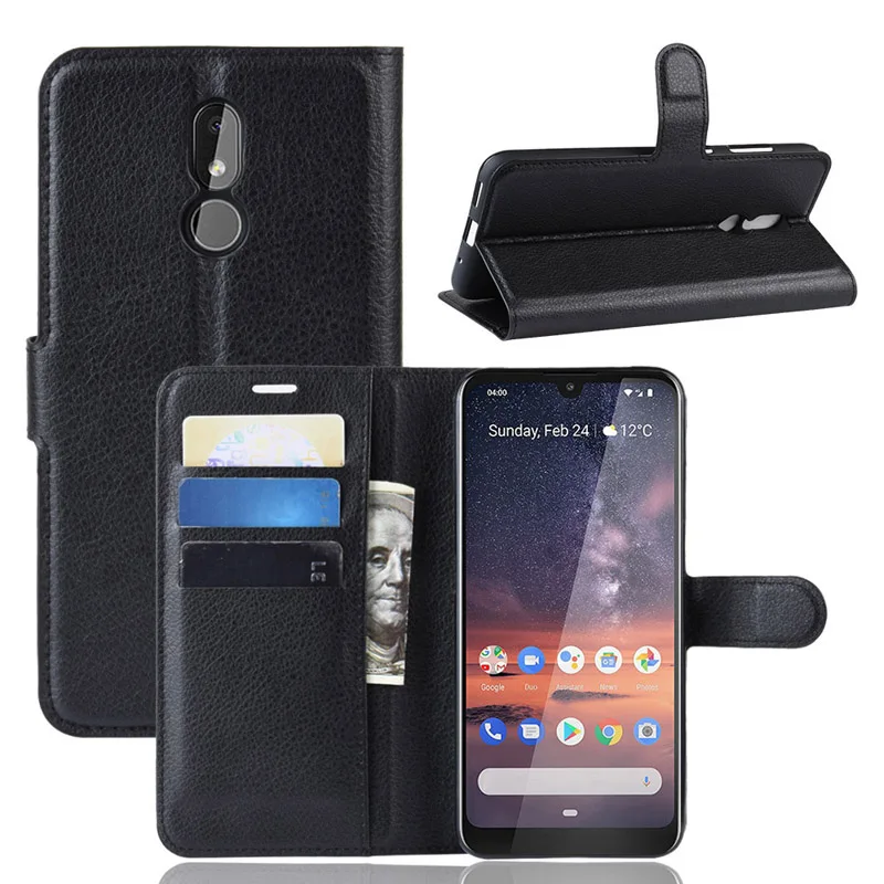 

Flip Cover For Nokia 6.2 Wallet Case Nokia2.2 Funda PU Leather Silicone Back Case For Nokia 6.2 /3.2 / 2.2 Nokia3.2 Coque sFor Nokia 2.2 Nokia6.2