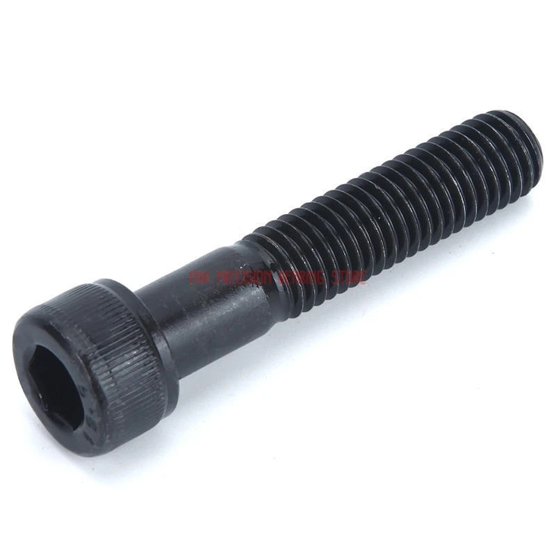 12 9 класс M20x30/40/50/80/100/150 углеродистая сталь полная тонкая резьба крышка