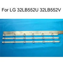 Brand New LED Backlight Strip For LG 32LB552U 32LB552V 32 LCD TV Repair LED Backlight Strips Bars A B Strip With Thermal tape