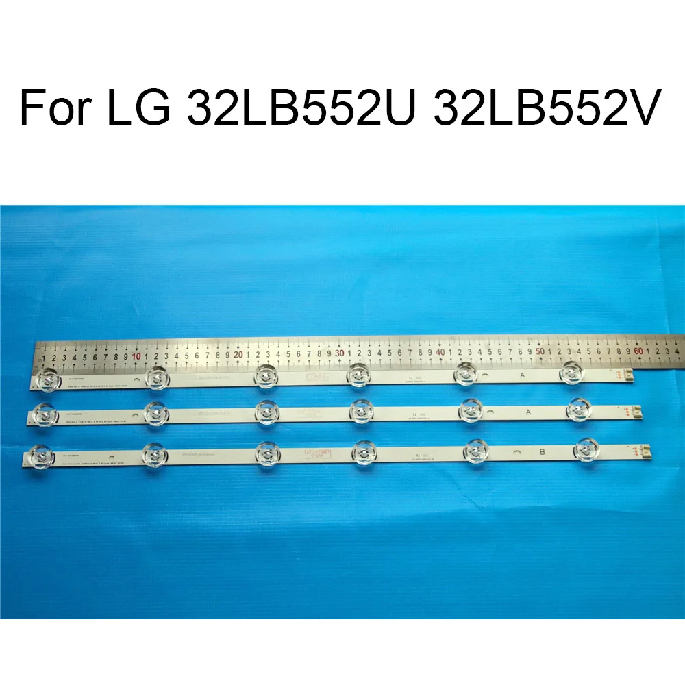 Фирменная Новинка Светодиодный Подсветка полосы для LG 32LB552U 32LB552V 32 ЖК дисплей ТВ