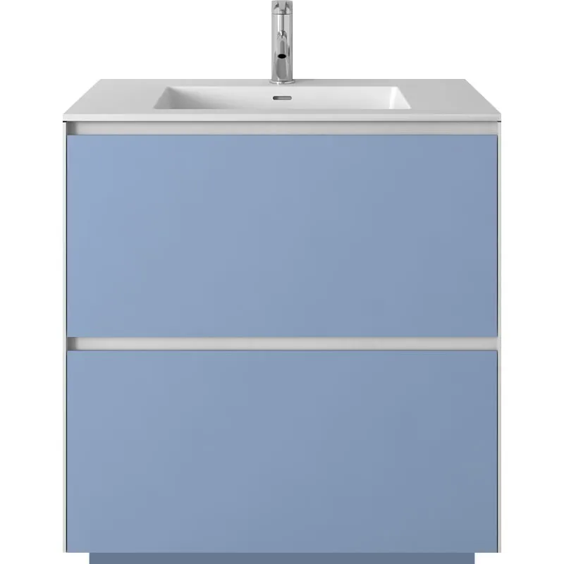 800mm Bathroom Furniture Free Standing vanity Stone Solid Surface Blum Drawer Cloakroom Wall Hung Cabinet 2941