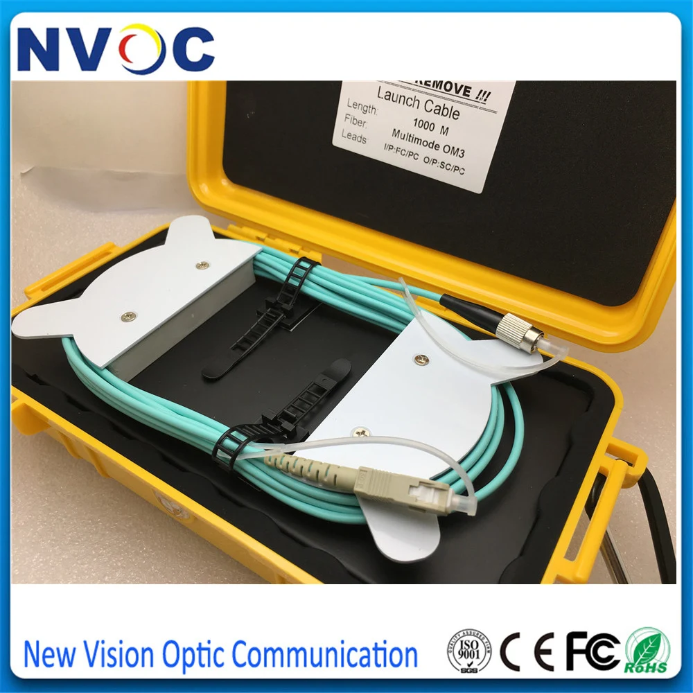 OTDR Dead Zone Eliminator, оптоволоконные кольца, оптоволоконный OTDR launch Cable Box 0,5 км мм многомодовый OM3 LC/PC-SC/PC ST FC E2000 500 м