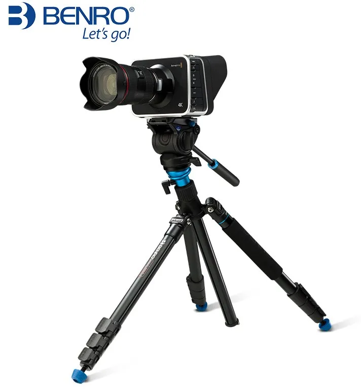  benro tripod A2883FS4/A1883FS2C photographic camera video head monopod hydraulic damping head