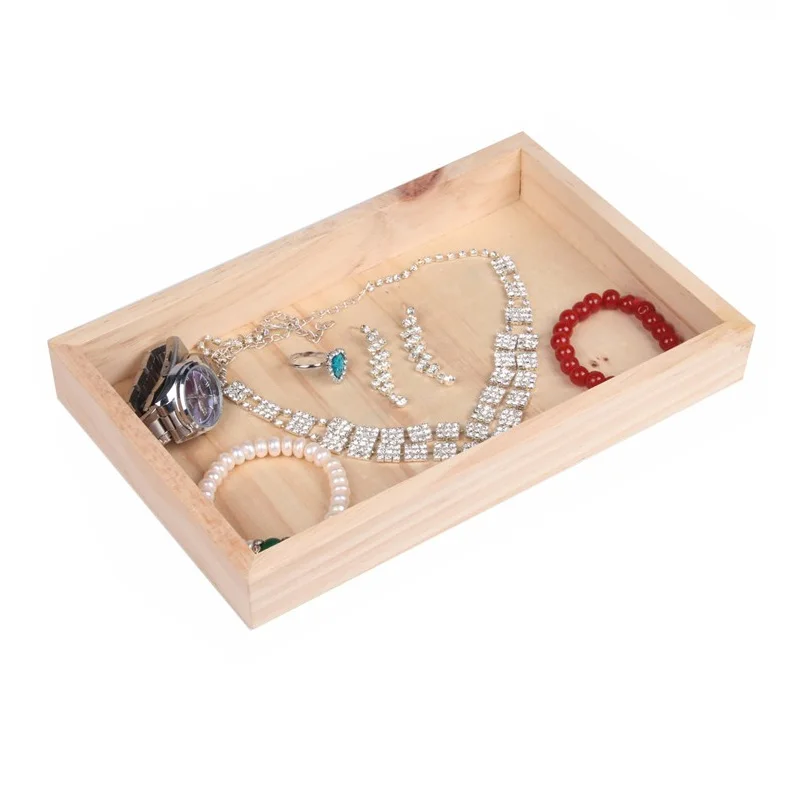 Solid Wood Jewelry Display Tray SolidWood Jewelry Display tray Ring
