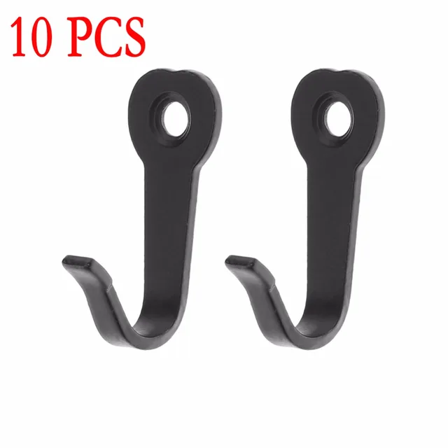 10pcs Lot Key Hooks Hangers Black Wall Rustic Coat Bag Hat 10pcs Lot Key Hooks Hangers Black Wall Rustic Coat Bag Hat Hanger