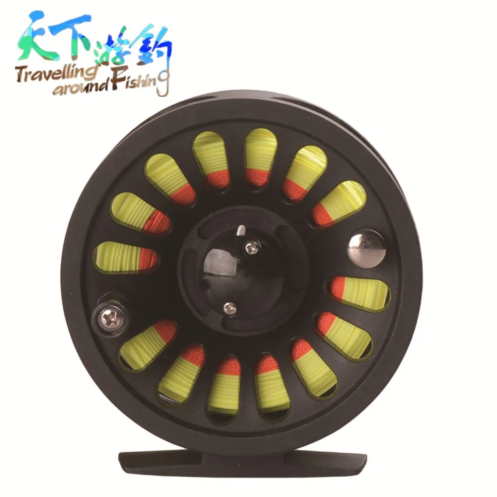 Linha de Apoio Linha de Pesca Conjunto para Voar Carretel de Pesca com Mosca com 20lb Conjunto Cone Líder Combo Ferramenta Pesca Equipamento Carretel Taf 85mm – 50yds