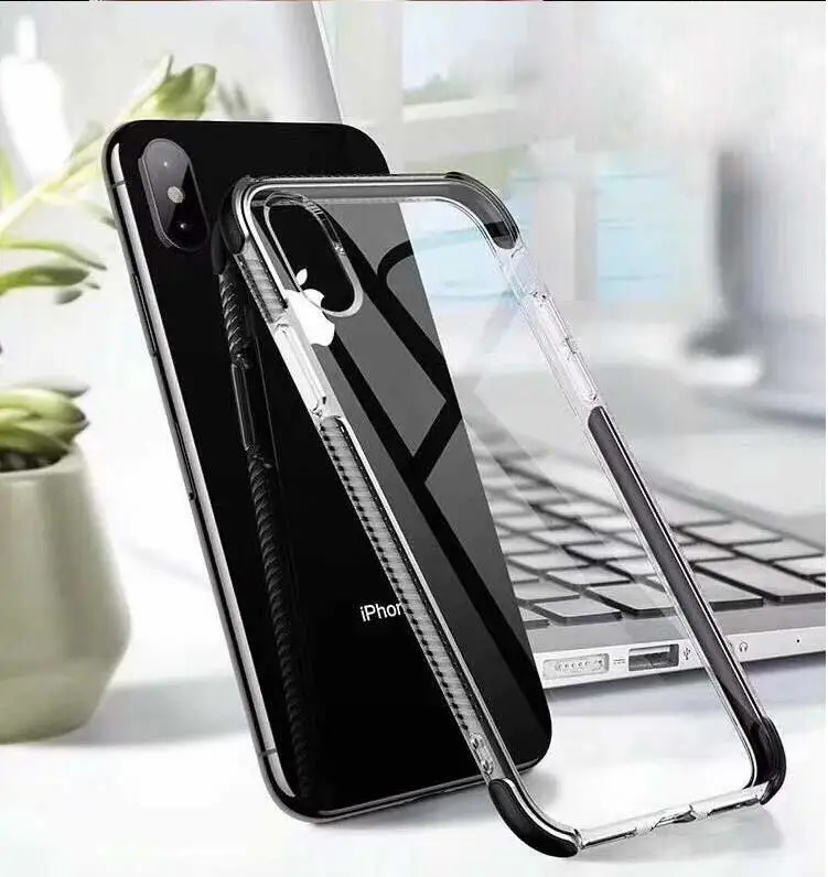 Heavy Duty Hybrid Dual Layer Anti knock Case For iPhone XS