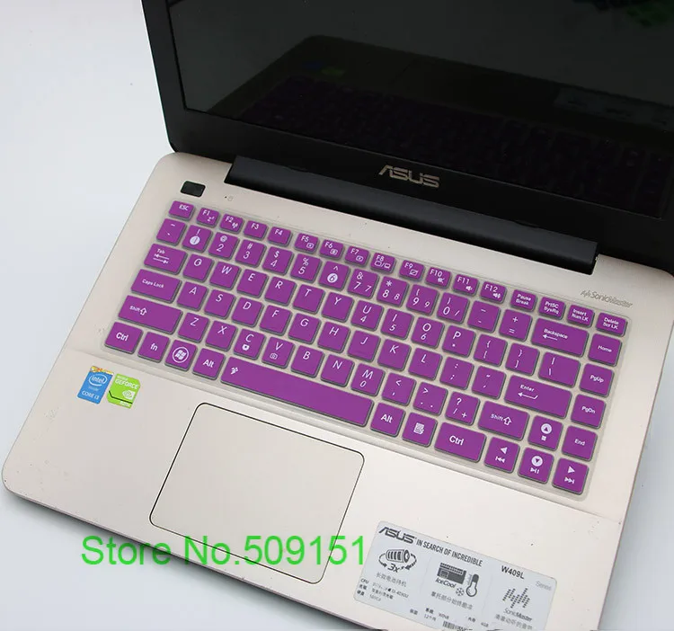 Чехол для клавиатуры ноутбука Asus K401U X450V F455L A456U A455L R457U k401L K42J A42J A40J D A43S|keyboard cover