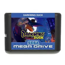 Darkwing утка русский язык 16 бит MD игровая карта для sega Mega Drive для Genesis