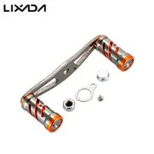 Рыболовная катушка Lixada с ручкой для литья приманки, прочная Рыболовная катушка из алюминиевого сплава, рокер, левая/правая рука, сменная, De Pesca