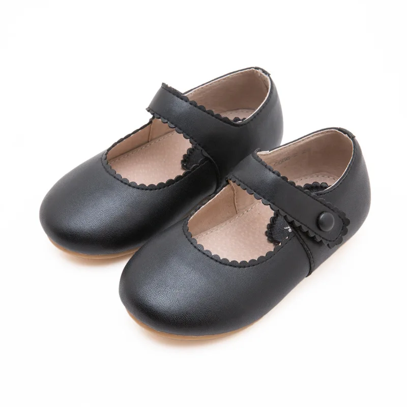 infant girl black dress shoes