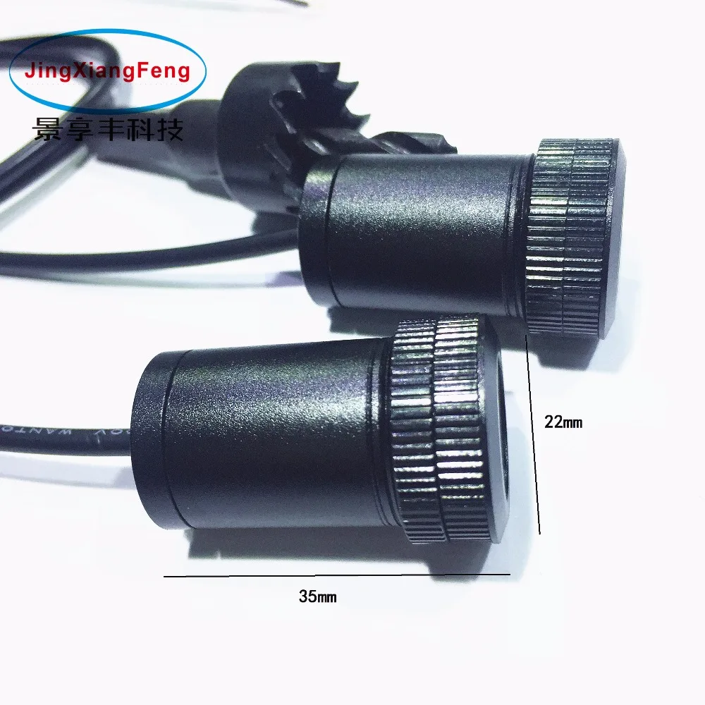 

JingXiangFeng Case For Mitsubishi 12V 5W LED Car Led Ghost Shadow Light Car Logo Projector 2 x LED Laser Logo Light Door