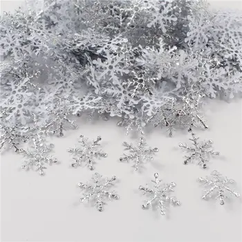 

300 Pcs/lot 2cm Christmas Snowflake Wedding Throwing Confetti DIY Accessory Home Table Decoration Party Supplies Ornament 62538