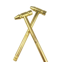 SWDPORT, 13 мм, 6 в 1, медный маленький круглый молоток, многофункциональный мини молоток для ногтей, отвертка, открывалка для бутылок, молоток из медного сплава