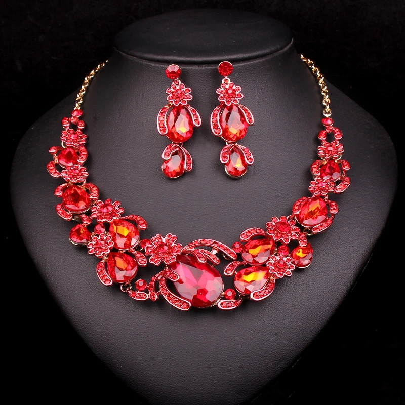 Jewelry Wonderful Indian Fashion Flowers Earrings 1