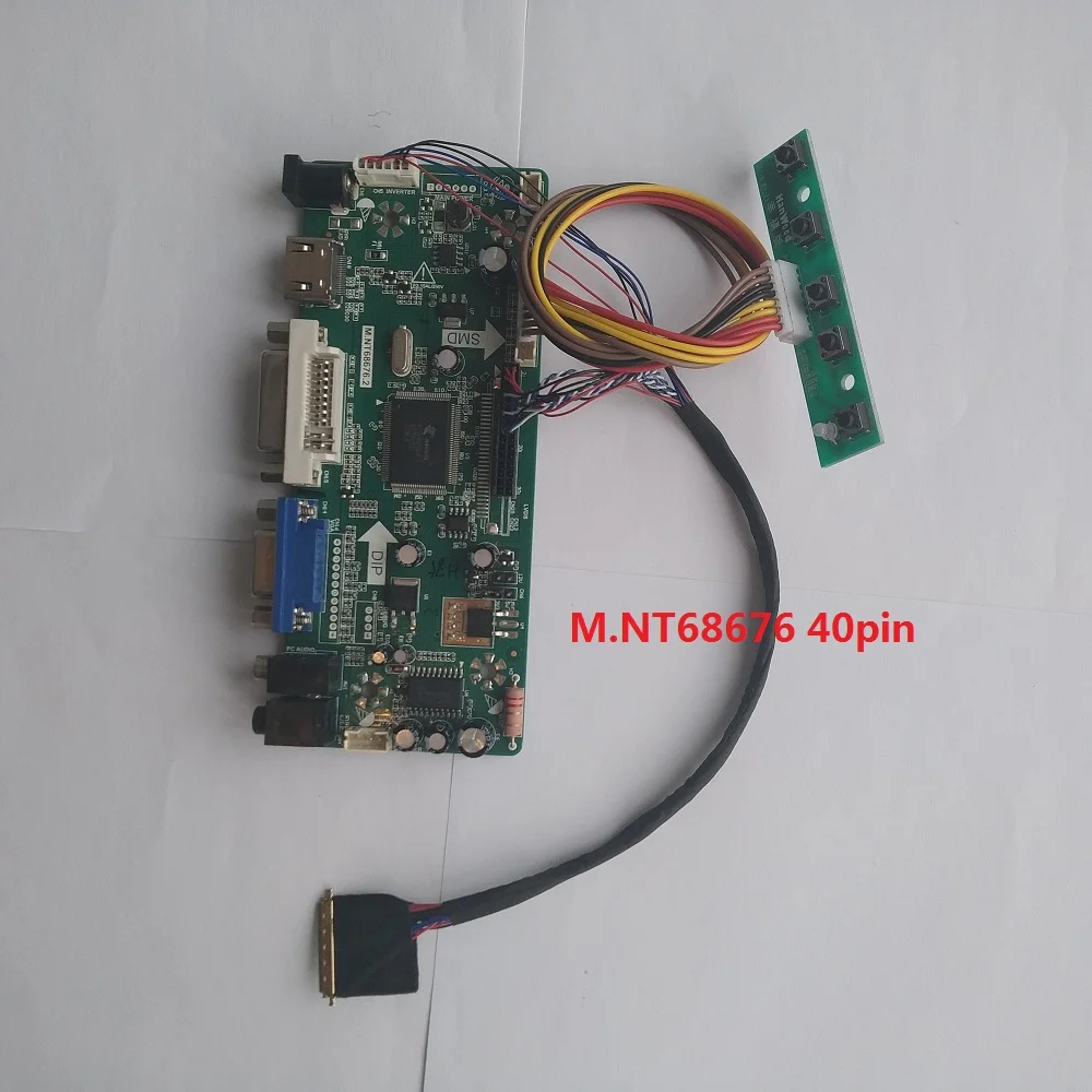 Painel de Led Cabo da Tela para N101l6-l0d 1024×600 Placa Controlador Hdmi Display Lcd Kit Monitor Dvi Vga