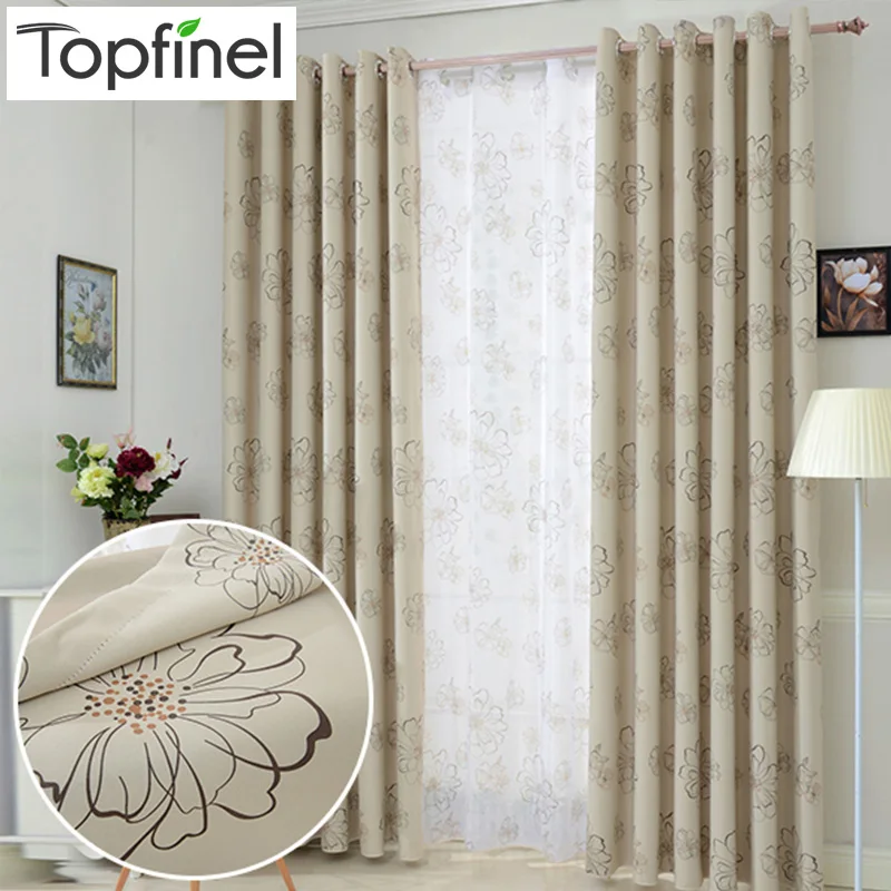 Compra modernas cortinas de la sala online al por mayor de china ...