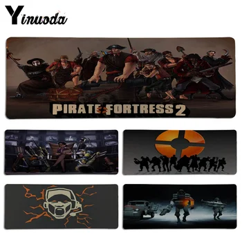 

Yinuoda Team Fortress 2 Unique Desktop Pad Game Lockedge Mousepad Size for 30x90CM Speed Version Gaming Mousepads